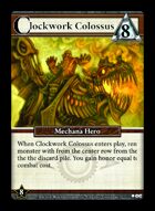Clockwork Colossus - Custom Card