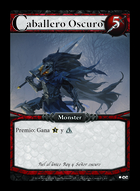 Caballero Oscuro - Custom Card