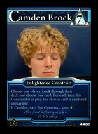 Camden Brock - Custom Card