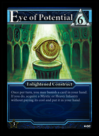 Eye Of Potential - Custom Card