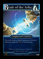 Blade Of The Arha - Custom Card