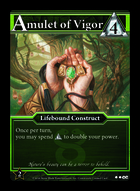 Amuletvigor - Custom Card