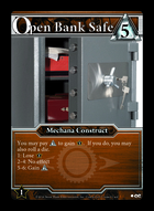 Open Bank Safe - Custom Card