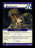 Gluttony - Custom Card