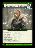 Gwendír Thalion - Custom Card
