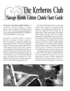 The Kerberos Club Quick-Start Guide (Savage Worlds Edition)