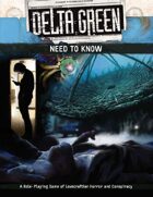 Delta Green: Need to Know -- Free Starter Rulebook