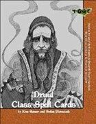 Class Spell Cards III: Druid