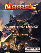 Name's Games May 2019 Collection