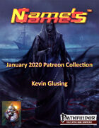 Name's Games January 2020 Collection