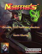 Name's Games October 2020 Collection
