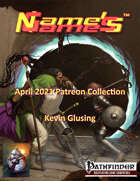 Name's Games April 2021 Collection