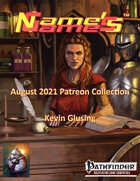 Name's Games August 2021 Collection