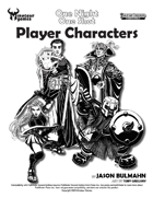 One Night One Shot Player Characters