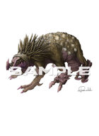 Image- Stock Art- Stock Illustration- Mutant Monster Mole