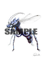 Image- Stock Art- Stock Illustration- Monster insect