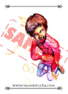 Image - Stock Art - Stock Illustration -Zombie child
