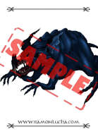 Image - Stock Art - Grayscale - Stock Illustration - rpg - Character - Monster - mutant rat - chaos