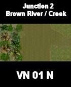 VN Junction River / Creek Map 2 VIETNAM Serie for all Modern Skirmish Games Rules