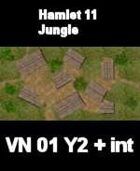 VN Hamlet 11 / Jungle Map VIETNAM Serie for all Modern Skirmish Games Rules