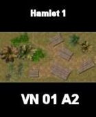 VN Hamlet 1 / plain Map VIETNAM Serie for all Modern Skirmish Games Rules