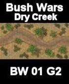 Dry Creek Map#1 BUSH WARS Series for all Modern Skirmish Games Rules