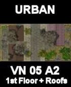 URBAN Floor and Roofs Map #2 Vietnam Series for all Modern Skirmish Games Rules