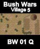 Village Map#5 BUSH WARS Series for all Modern Skirmish Games Rules