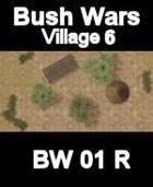 Village Map#6 BUSH WARS Series for all Modern Skirmish Games Rules