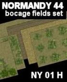Bocage/Fields Set Maps #8 to #13 NORMANDY 44 Series for all WW2 Skirmish Games Rules
