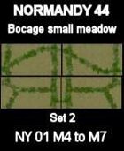 Bocage/Small meadow Set2 Maps #37 to #40 NORMANDY 44 Series for all WW2 Skirmish Games Rules