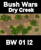 Dry Creek Map#3 BUSH WARS Series for all Modern Skirmish Games Rules
