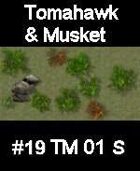 Wood #19 TOMAHAWK & MUSKET Series for Skirmish rules