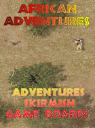AFRICAN ADVENTURES Skirmish Game Boards Pack 1