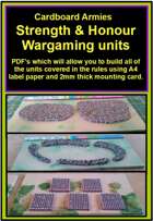 Cardboard Armies : Strength and Honour Units