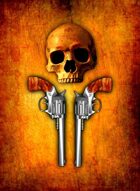 RPS Cards: Skull and Revolvers