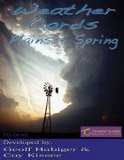 Weather Cards: Plains - Spring
