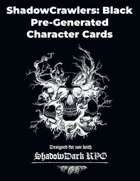 ShadowCrawlers - Character Cards for Shadowdark RPG