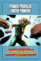 Mutants & Masterminds Power Profile #10: Earth Powers