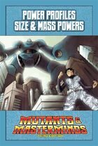 Mutants & Masterminds Power Profile #24: Size & Mass Powers