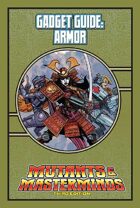 Mutants & Masterminds Gadget Guide: Armor