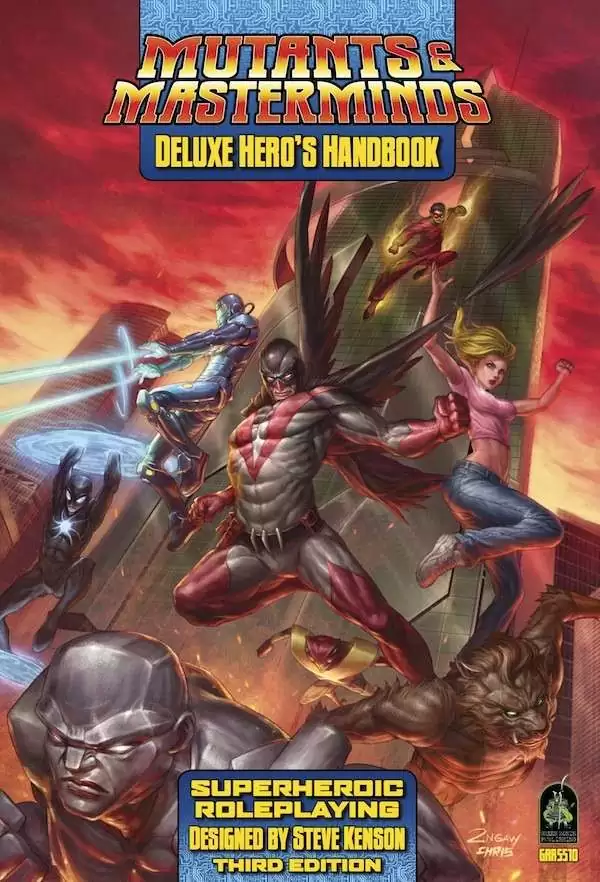 ザ、マスターズ　THE MASTERS 本　クリフォードロバーツ著 Mutants & Masterminds Deluxe Hero's Handbook - Green Ronin
