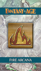 Fantasy AGE Spell Cards - Fire Arcana