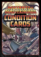 Mutants & Masterminds Condition Cards