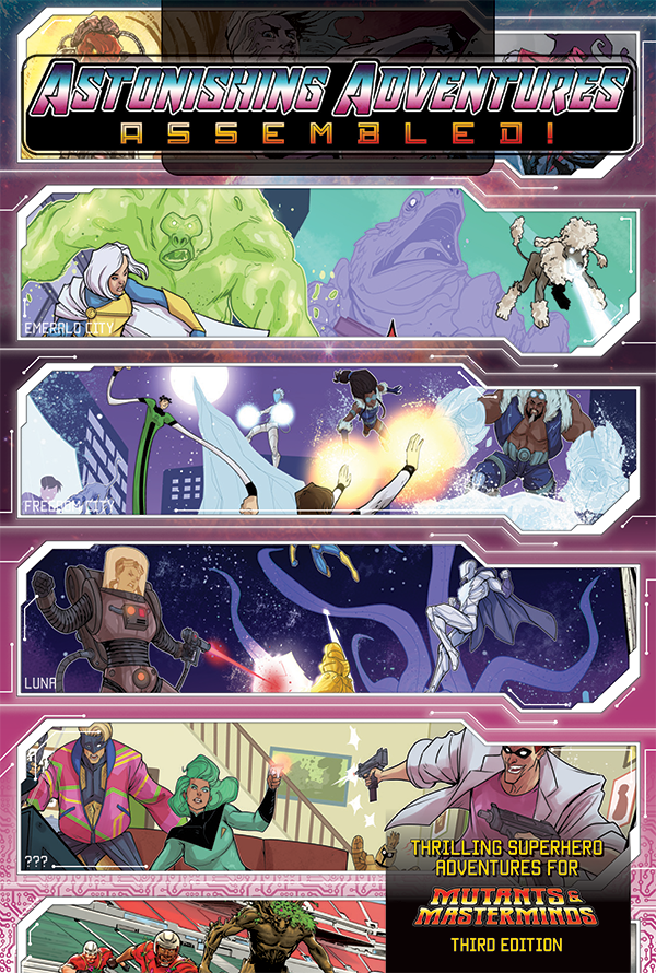 Astonishing Adventures Assembled! - Green Ronin Publishing