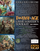 Fantasy AGE 2e Game Master's Toolkit