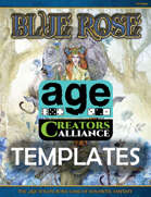 AGE Creators Alliance: Blue Rose Templates