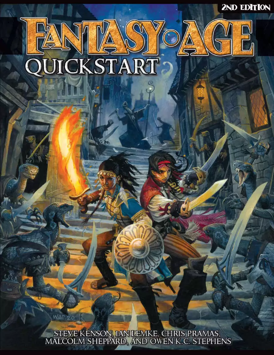 Fantasy AGE RPG Second Edition Quickstart (Free PDF) - Green Ronin ...