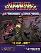 Astonishing Adventures: The Lost Library