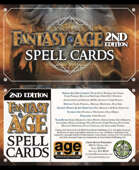 Fantasy AGE Second Edition Spell Cards (Full Set)